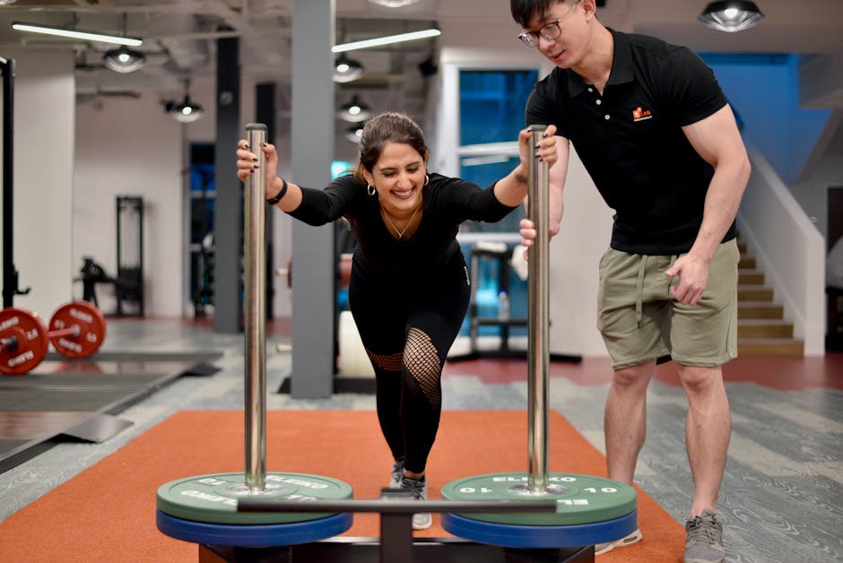 wide stance legs sled push training biomechanics