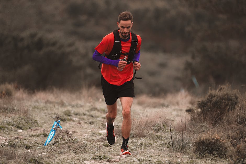HYROX athlete running form proper technique