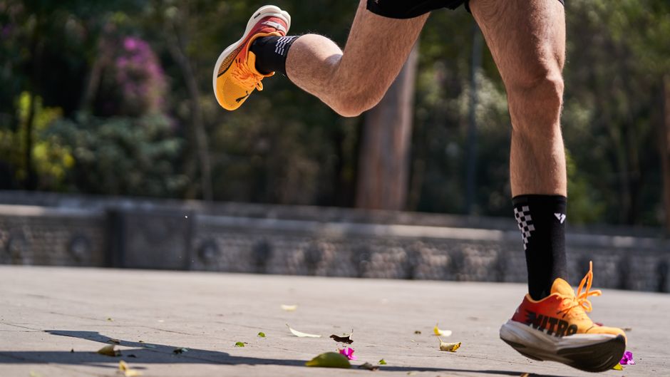 calf muscles activation running transition fitness
