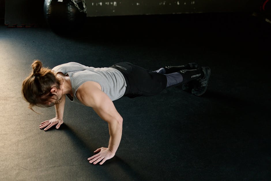 sled push proper technique core stability