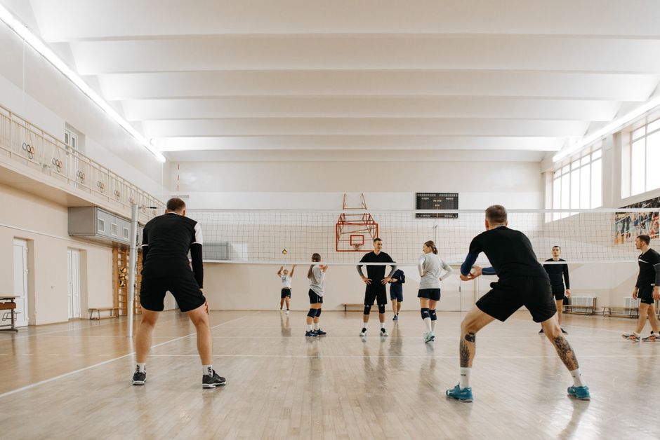 fitness hall floor temperature friction training