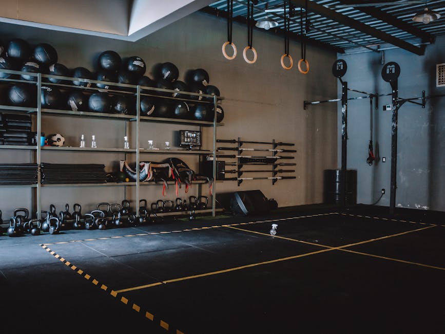 functional training equipment garage