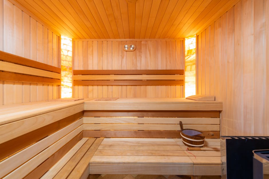 sauna steam room thermal adaptation training